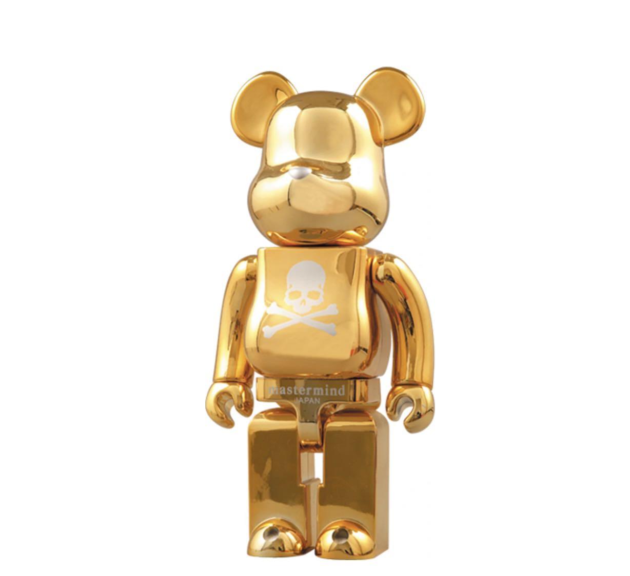 Pre-Order] BE@RBRICK x World Wide Tour Mastermind Japan 1000% Gold ...