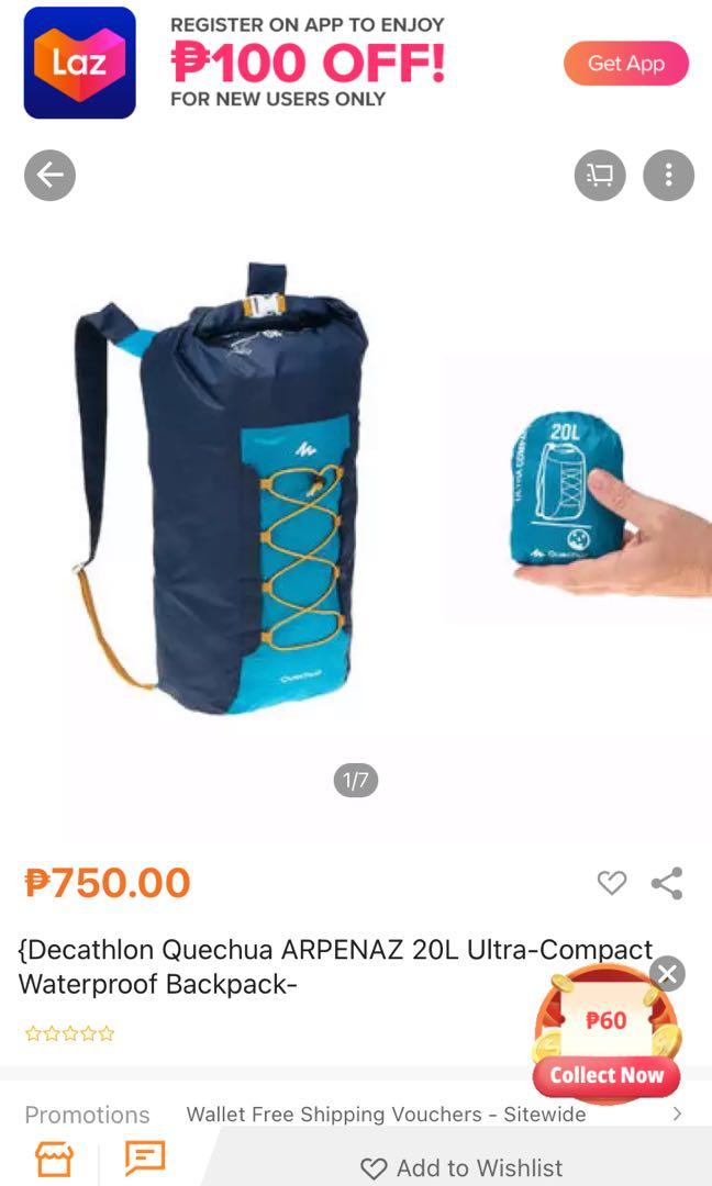 Quechua ultra compact backpack online
