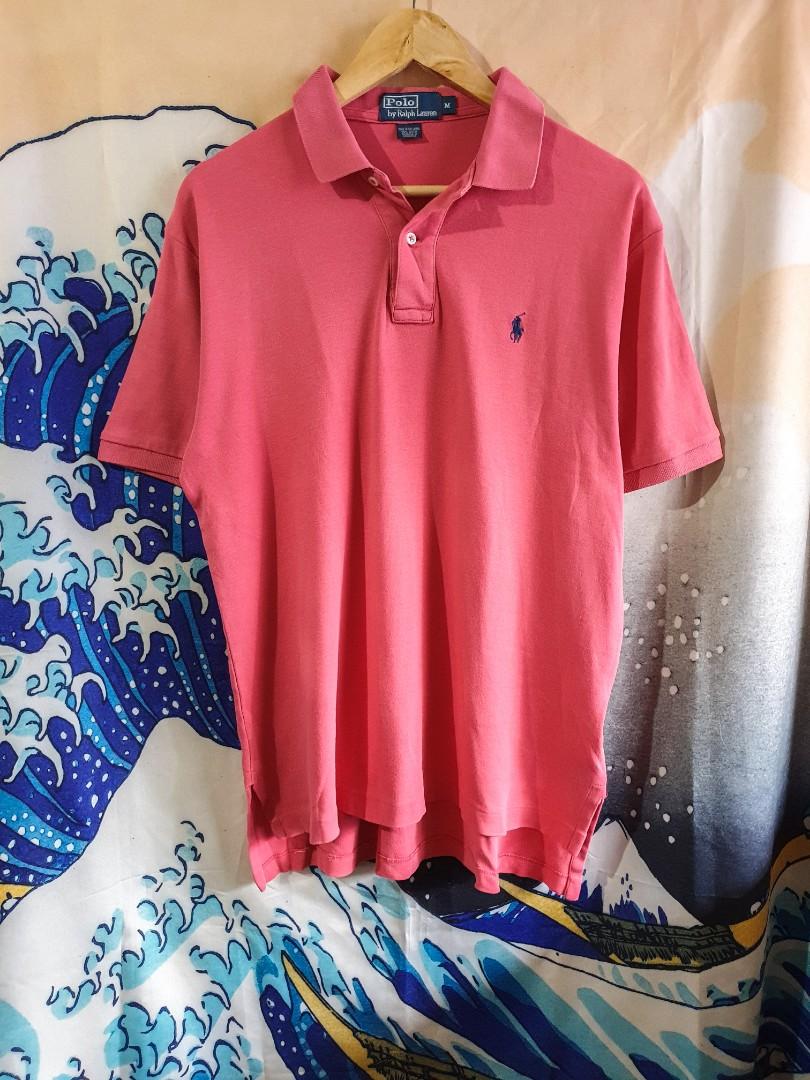 Ralph Lauren Hot Pink Polo Shirt, Men's Fashion, Tops & Sets, Tshirts & Polo  Shirts on Carousell