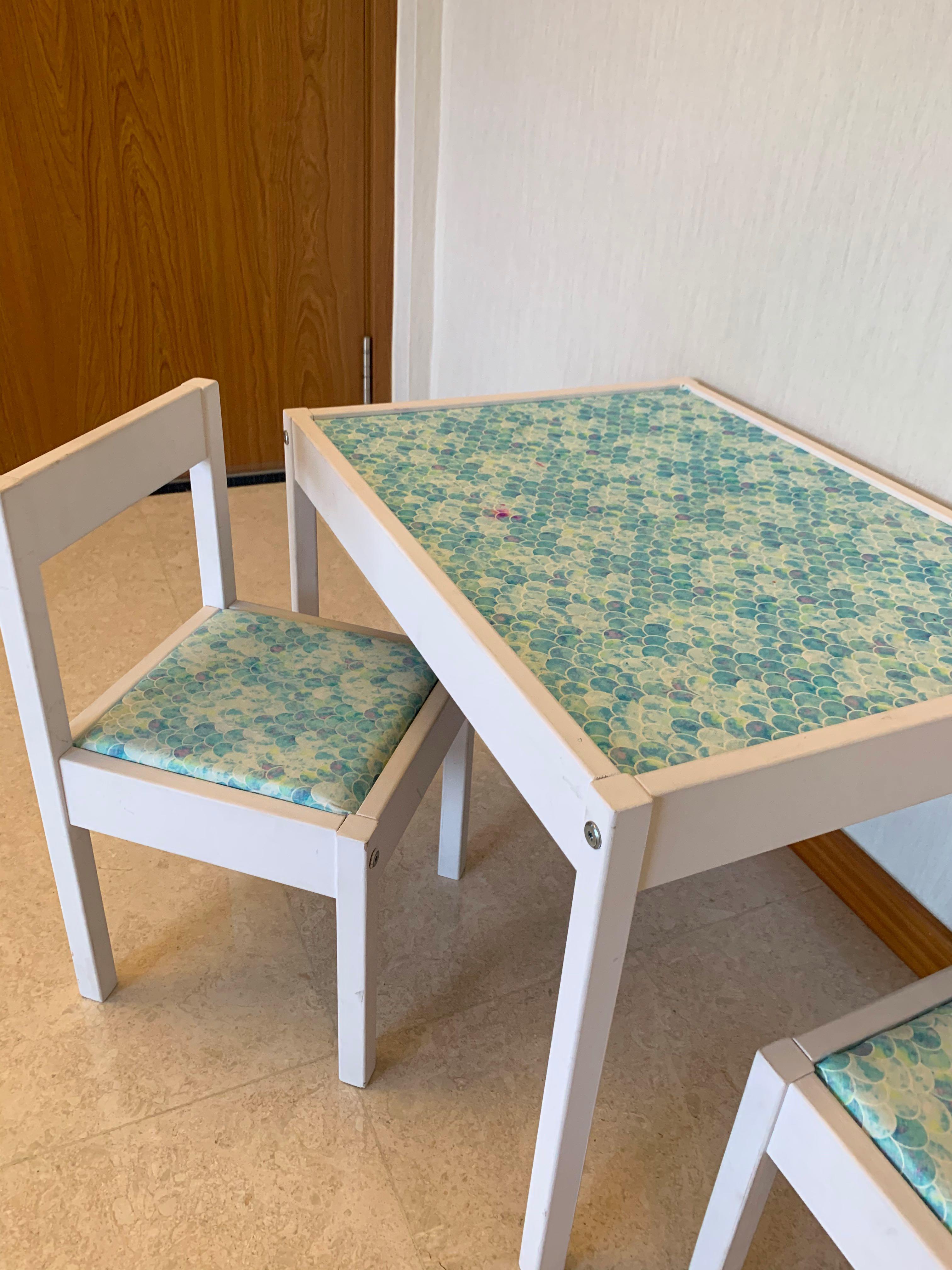 Refurbished Ikea Kids Table And Chair Babies Kids Baby Nursery Kids Furniture Kids Tables Chairs On Carousell