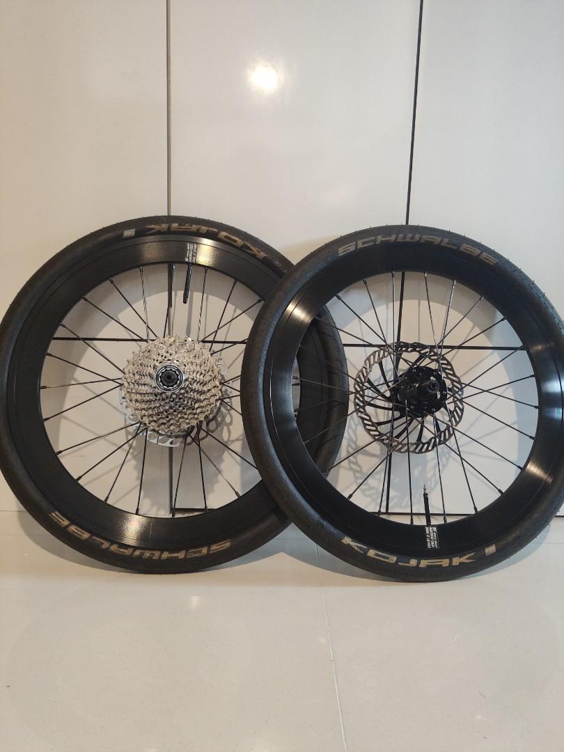 Ridea hubs 20 inch 406 wheels for birdy, Sports Equipment, Bicycles ...