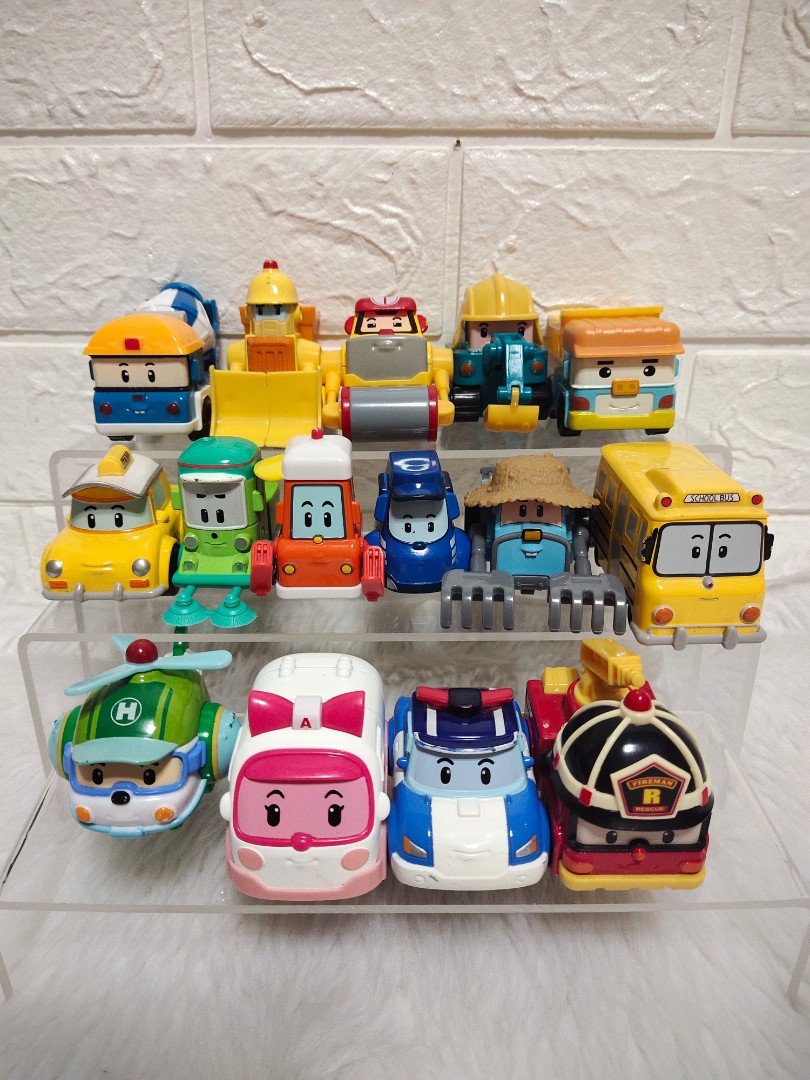 Robocar Poli Diecast Set Hobbies Toys Toys Games on Carousell
