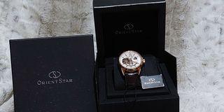 Sacfrifice sale: Rare Orient star openface limited edition rosegold case
