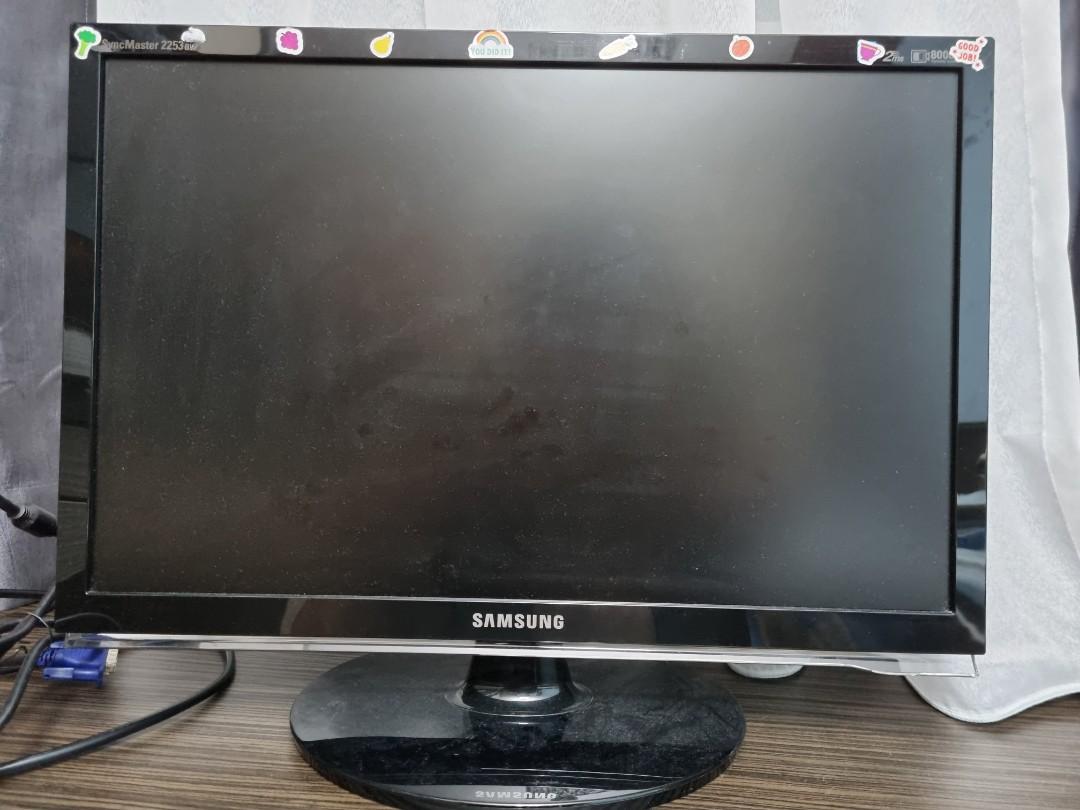 Samsung Monitor Screen 22" Work from Home WFH, Computers & Tech, Parts