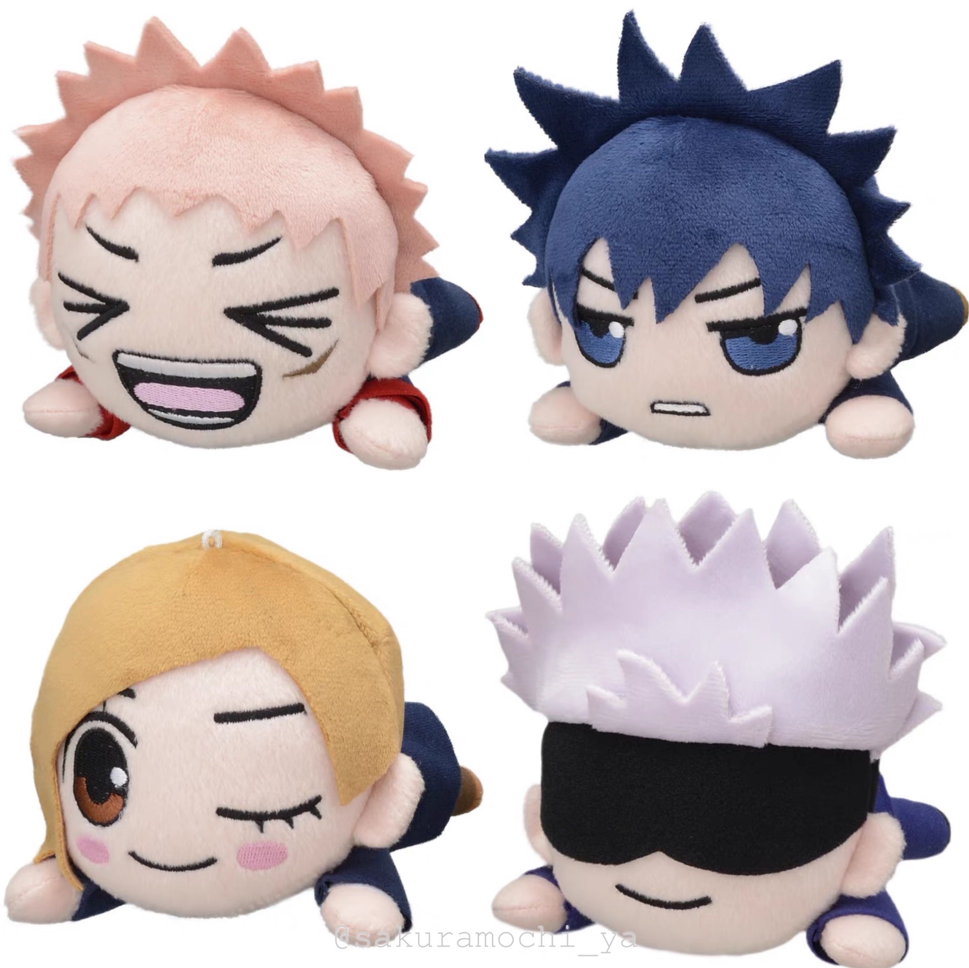 預訂 Sega 咒術迴戰咒術回戰呪術廻戰虎杖悠仁悠二悠人伏黑惠釘崎野薔薇五條悟五条悟七海建人七海健人兩面宿儺陪睡趴趴迷你毛絨公仔玩偶娃娃掛件吊飾 玩具 遊戲類 毛公仔