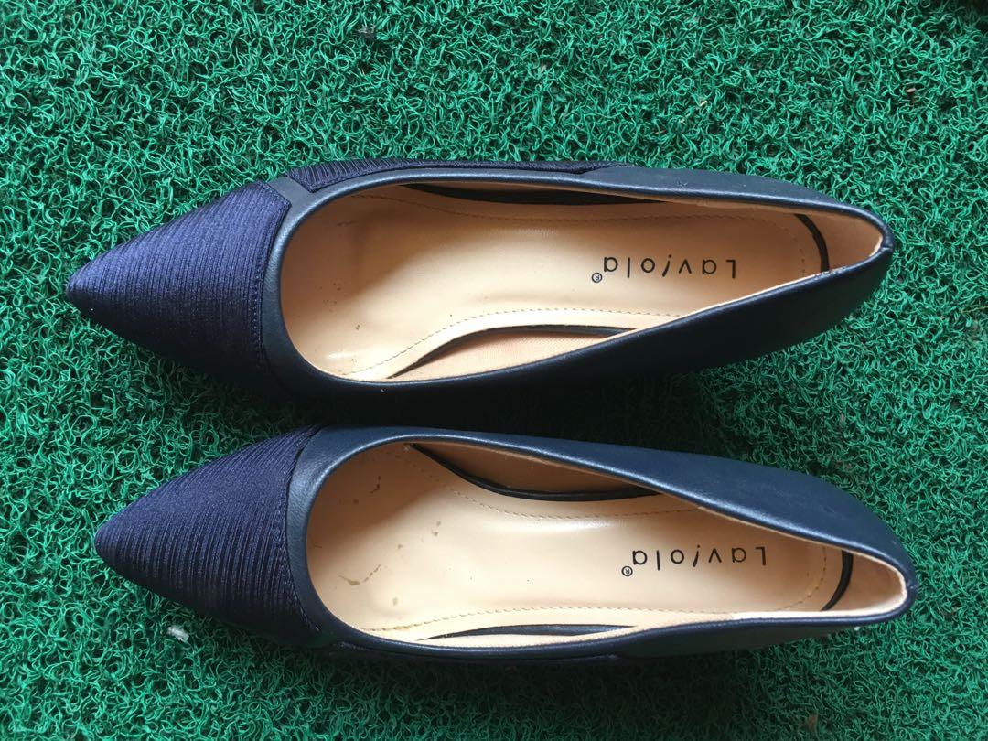 Sepatu heels laviola, Fesyen Wanita 