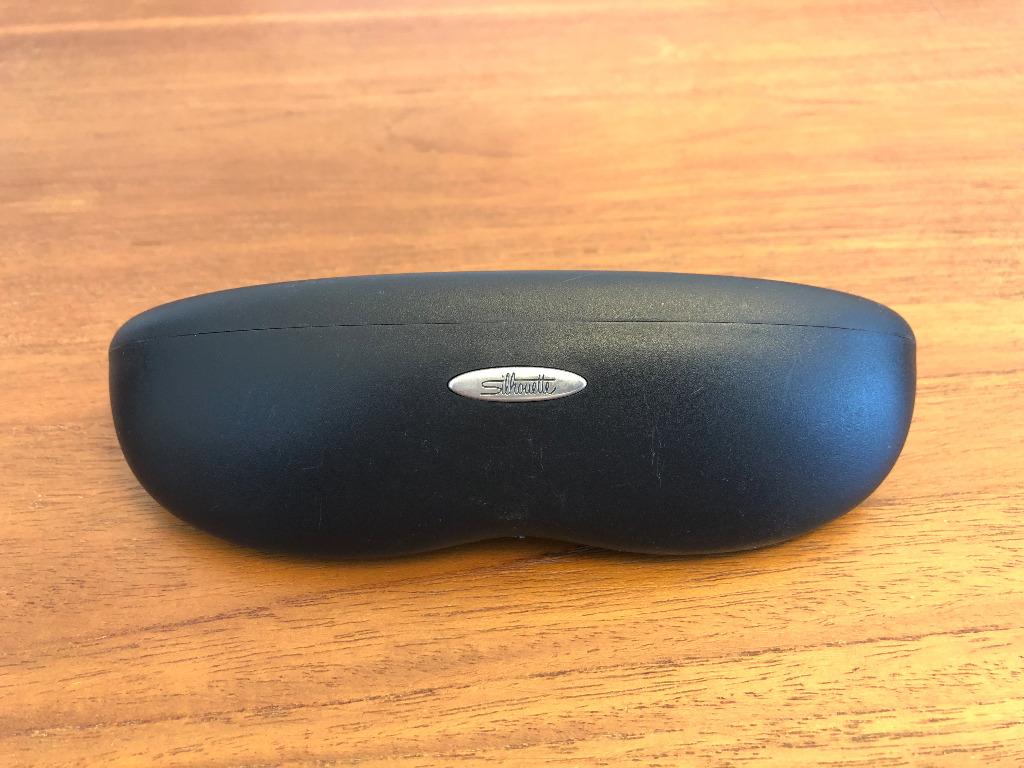 Silhouette rimless hot sale glasses case