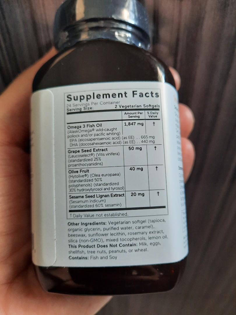 Smarter Omega 3 supplement, Health & Nutrition, Health Supplements