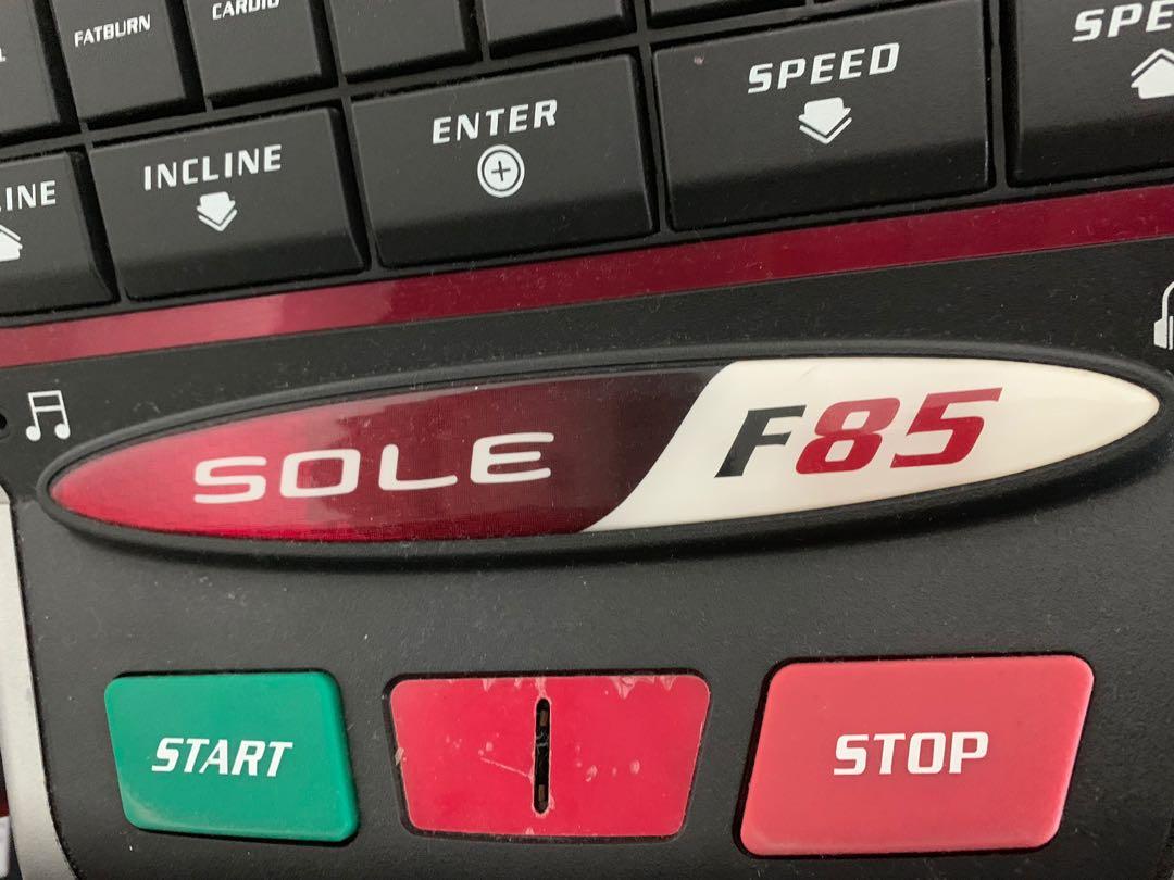 Sole f85 treadmill used, Sports, Weights & Gym Equipment on Carousell