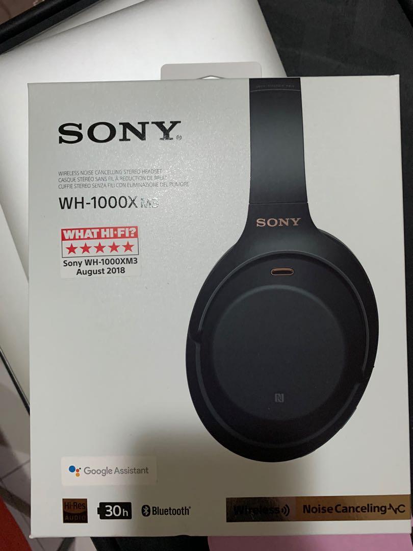 Sony WH-1000XM3 used less than 20 times, Audio, Headphones ...