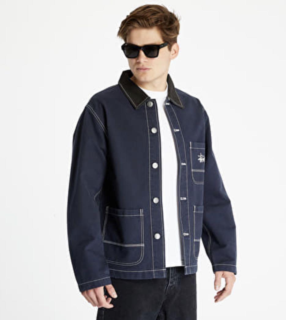 Stussy Brushed Moleskin Chore Jacket, Men's Fashion, Coats, Jackets and