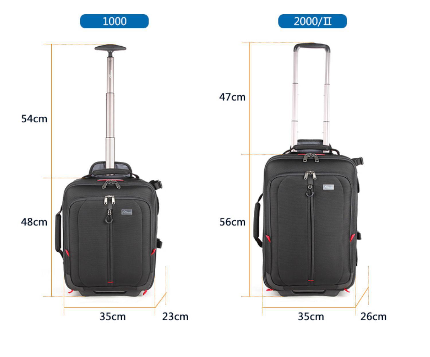 Tonba camera cheap bag trolley