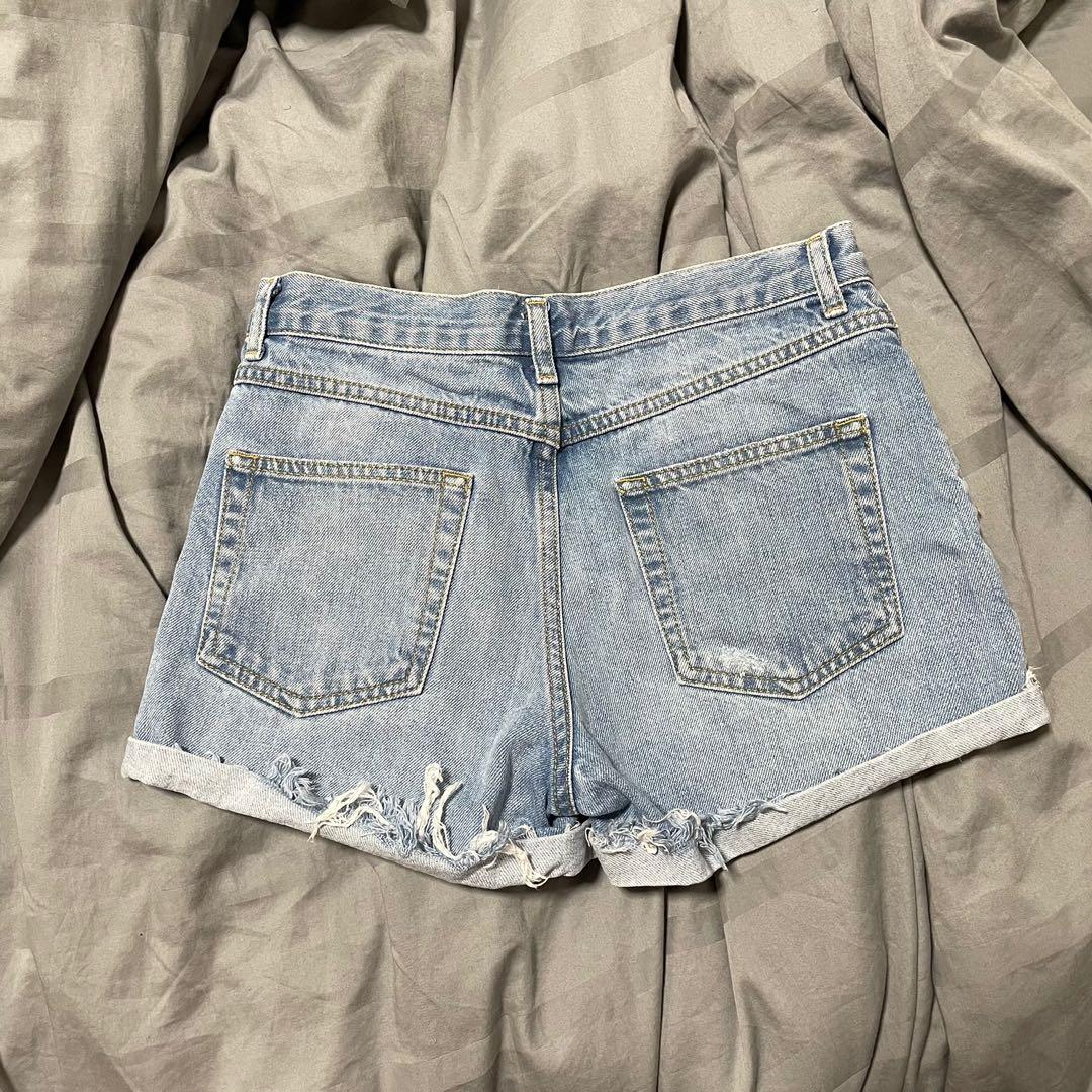 Topshop moto rosa shorts shop