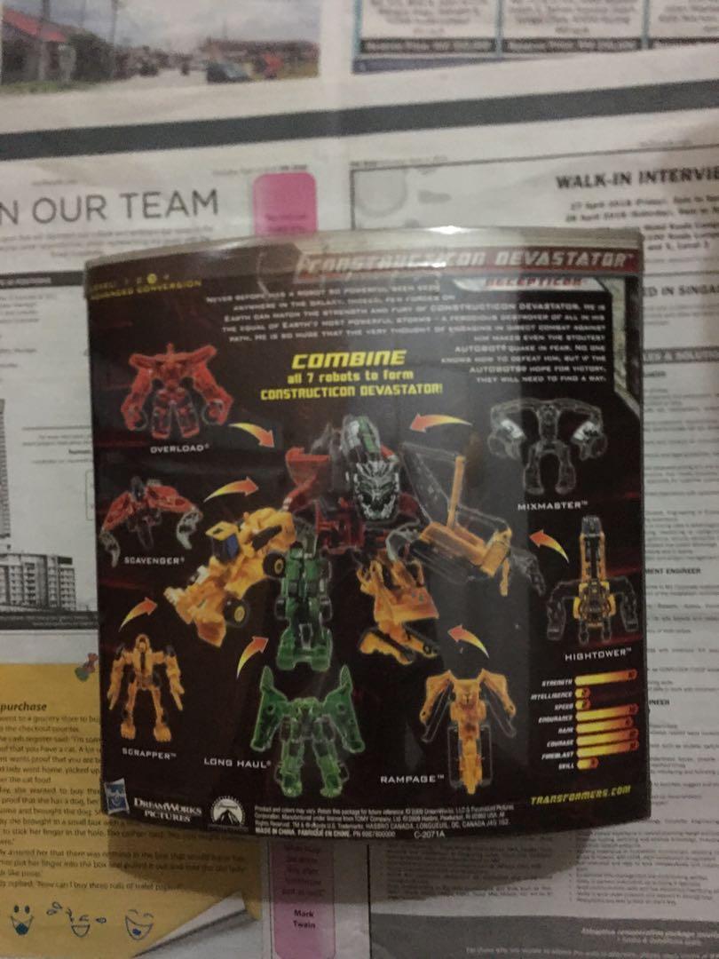transformer rotf legend class devastator, Hobbies & Toys, Collectibles