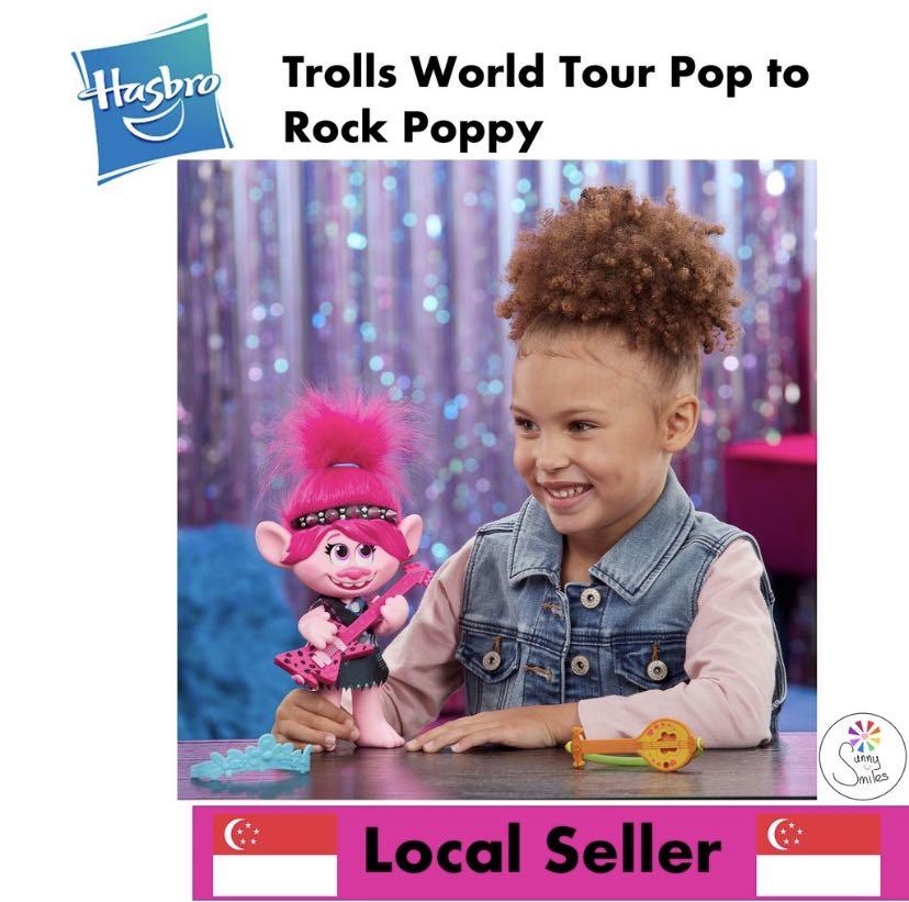Trolls World Tour Pop to Rock Poppy, Hobbies & Toys, Toys & Games on ...
