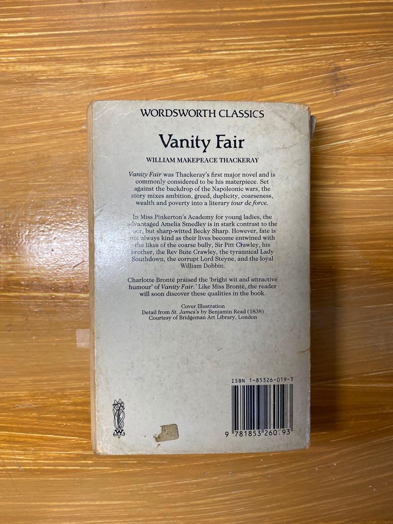 Vanity Fair by William Thackeray (Category: Storybooks) located in Pasig City. Submitted by ellaburning (Listing ID 1080894631, Image 3). Description: ❗️❗️❗️NEGOTIABLE❗️❗️❗️ Vanity Fair by William Thackeray (Complete and Unabridged) RFS: Decluttering 📚 Swipe photos to see the condition of the book 📚 Delivery to be shouldered by buyer .