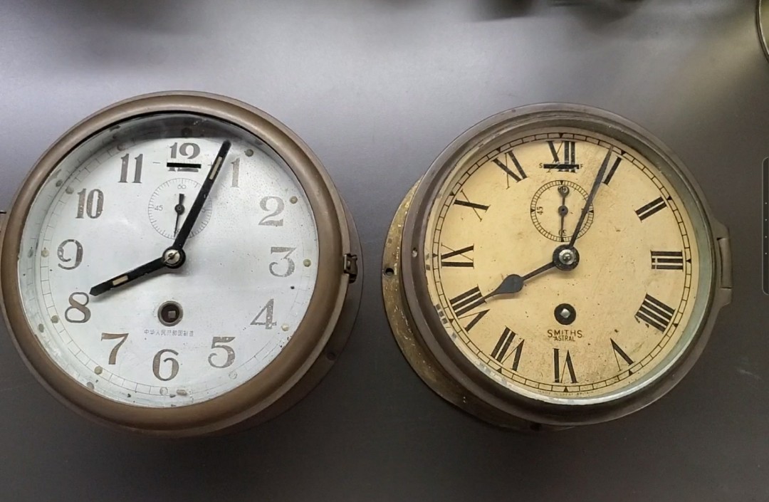 Vintage Marine Clock In good working condition, Hobbies & Toys