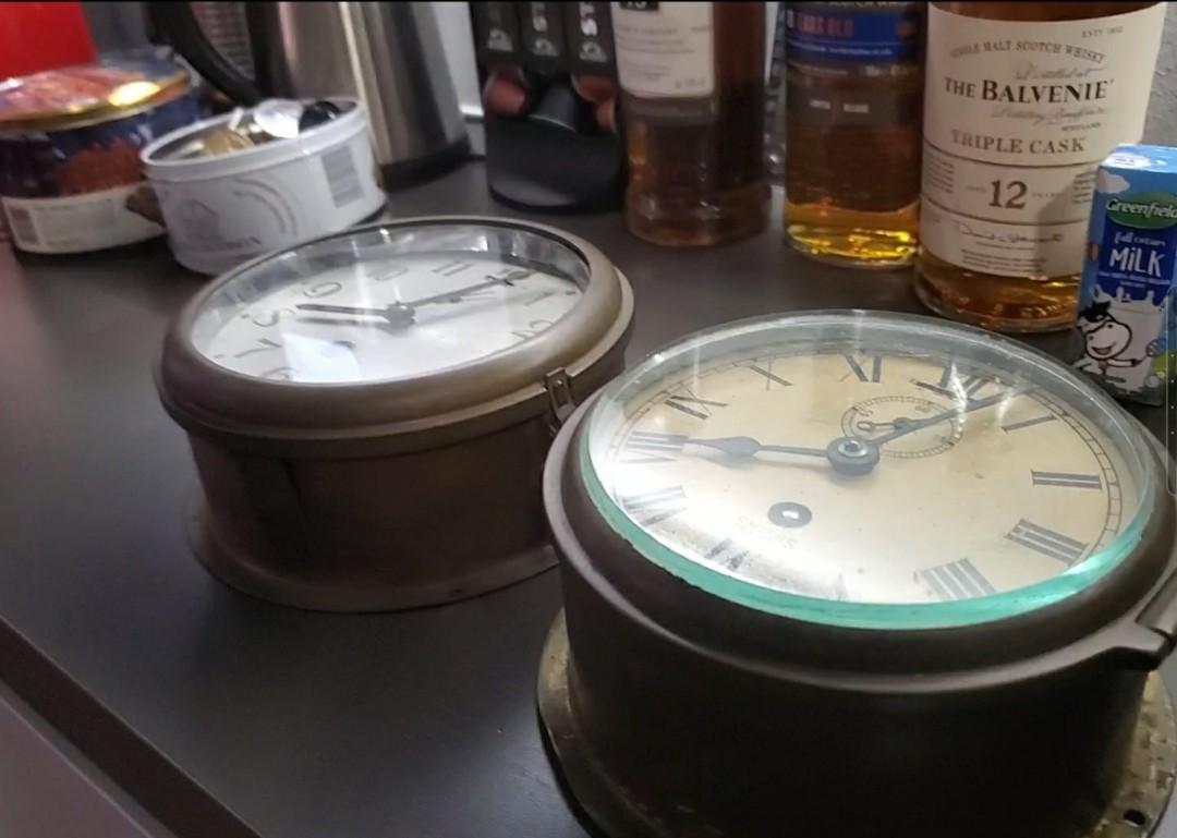 Vintage Marine Clock In good working condition, Hobbies & Toys