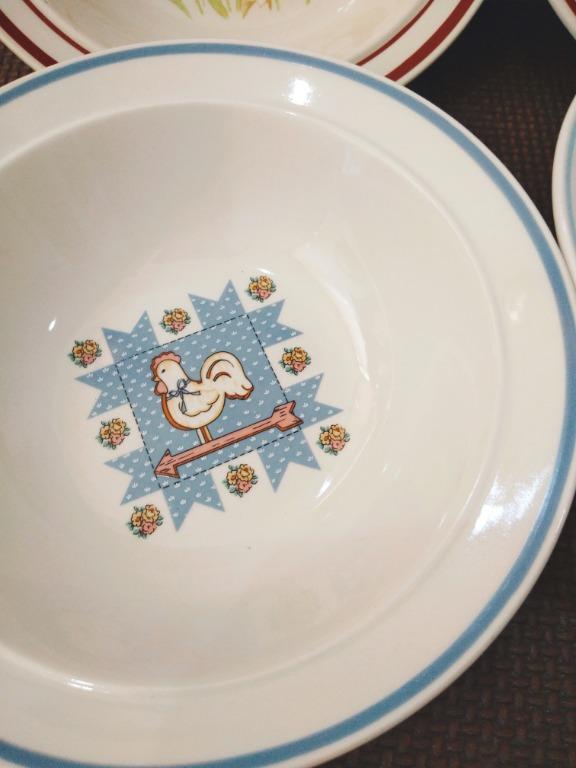 Vintage Porcelain bowls bowl , Furniture & Home Living, Kitchenware