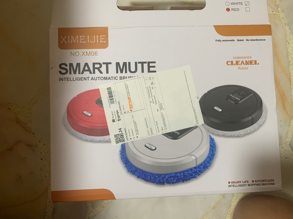 XiMeiJie Smart Mute Cleanel Robot, TV & Home Appliances, Vacuum Cleaner
