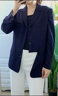 Yamamoto Yōji 三本耀司靛藍西裝外套