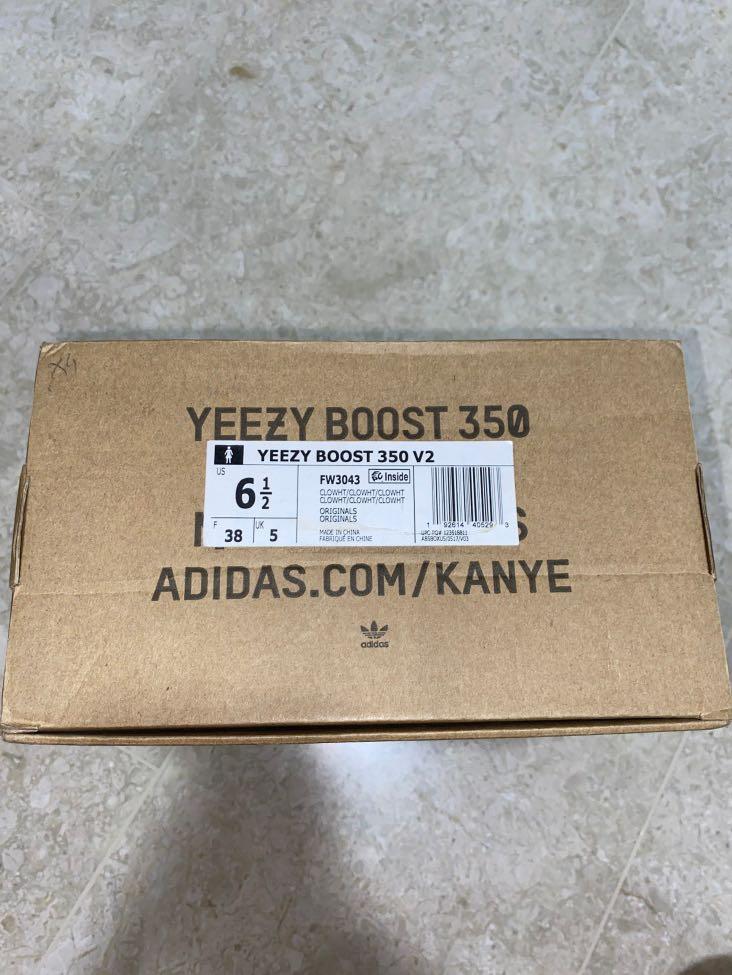 yeezys boost 350 VS// cloud white non reflective , Women's Fashion ...