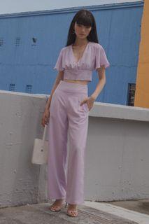 YHF Femme Fatale Top in Lavender