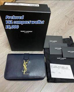 YSL compact wallet