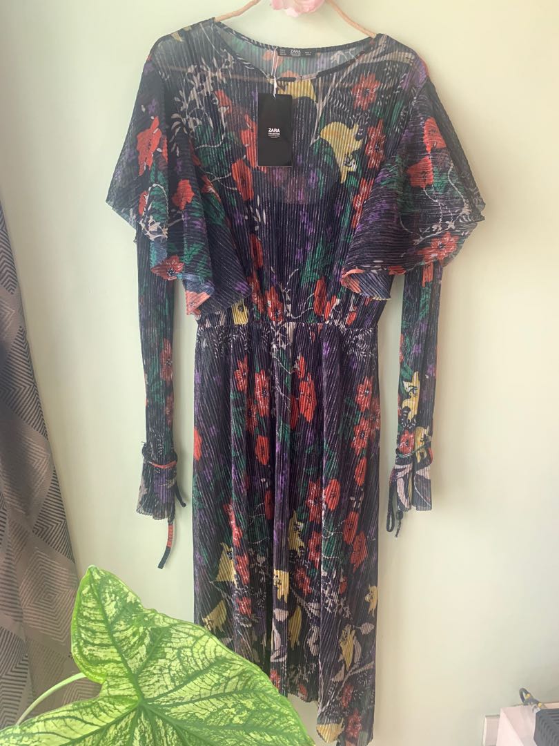 zara floaty dress