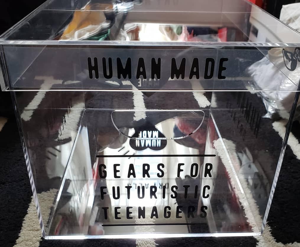 ヒューマンメイド HUMAN MADE アクリルファイルボックス 透明 ACRYLIC FILE BOX