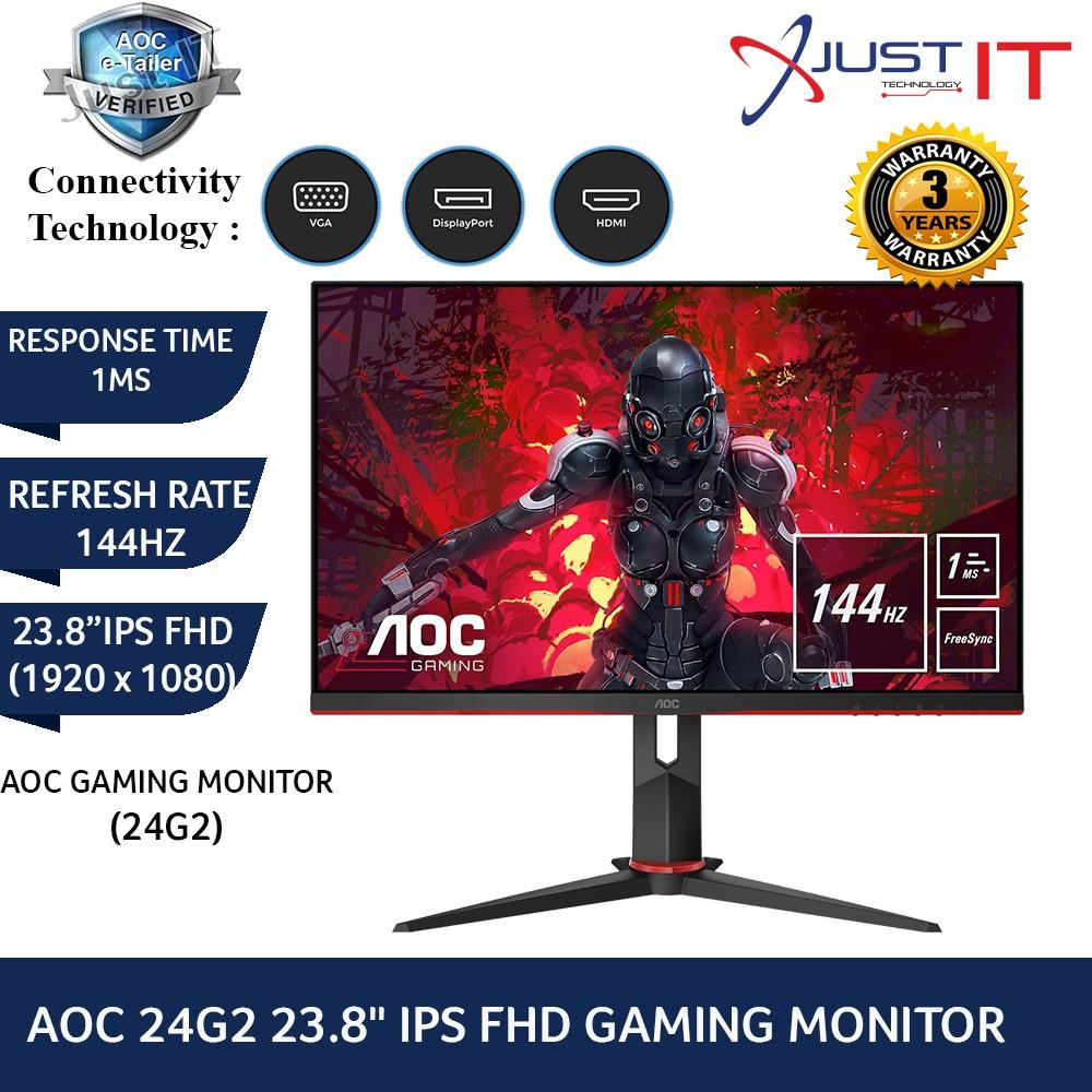 Aoc 24g2 144hz Gaming Monitor Computers Tech Parts Accessories Monitor Screens On Carousell