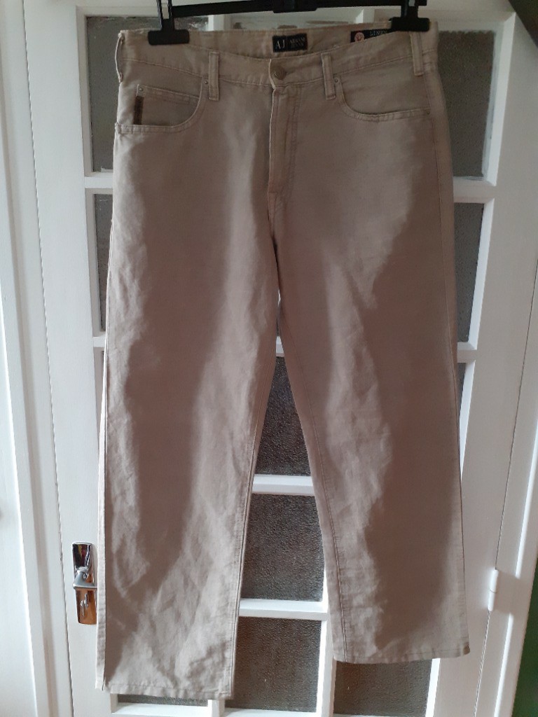 armani brown jeans