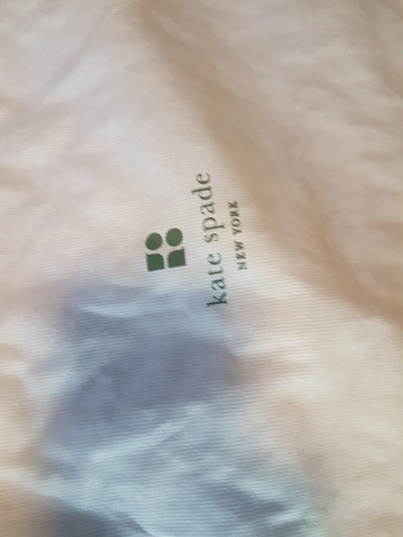 kate spade dust bag