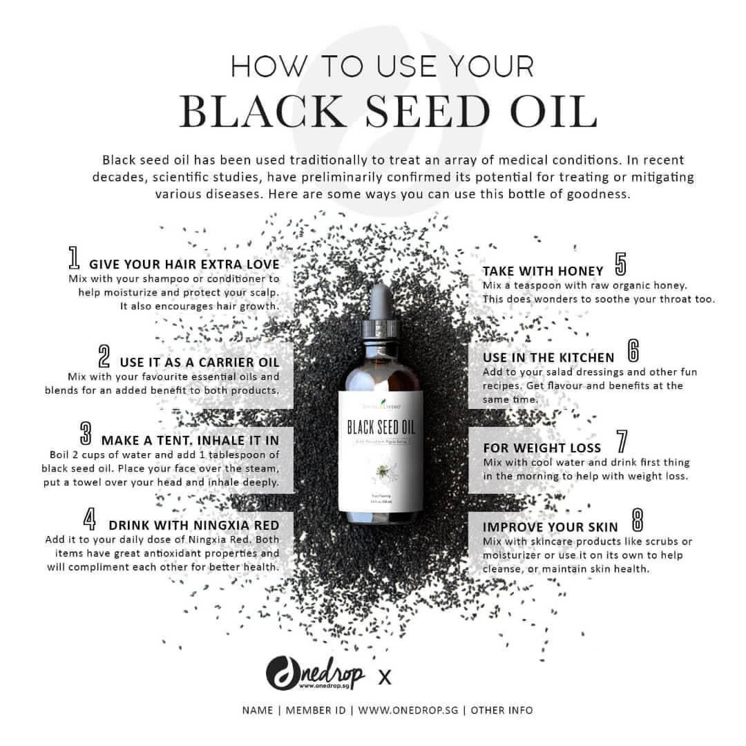 Living young black oil seed Black Seed