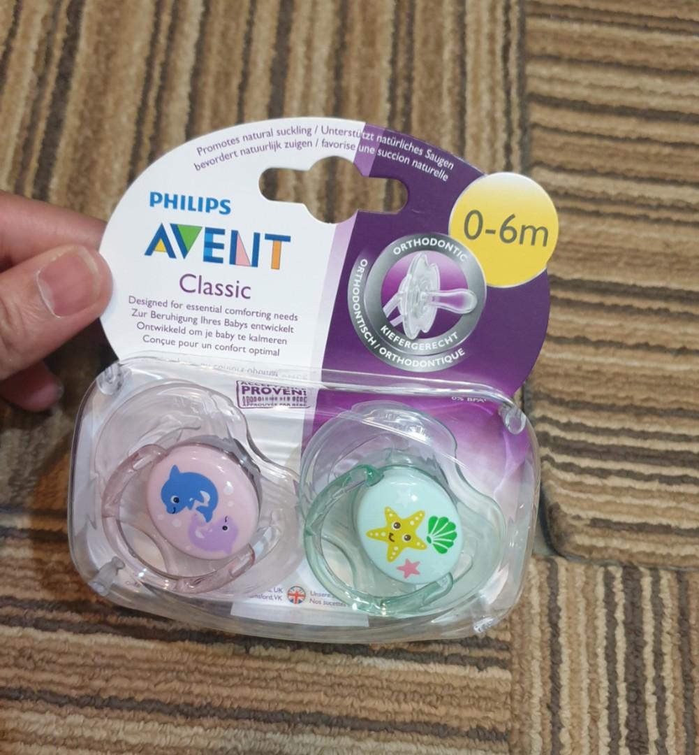 Avent outlet pacifier price