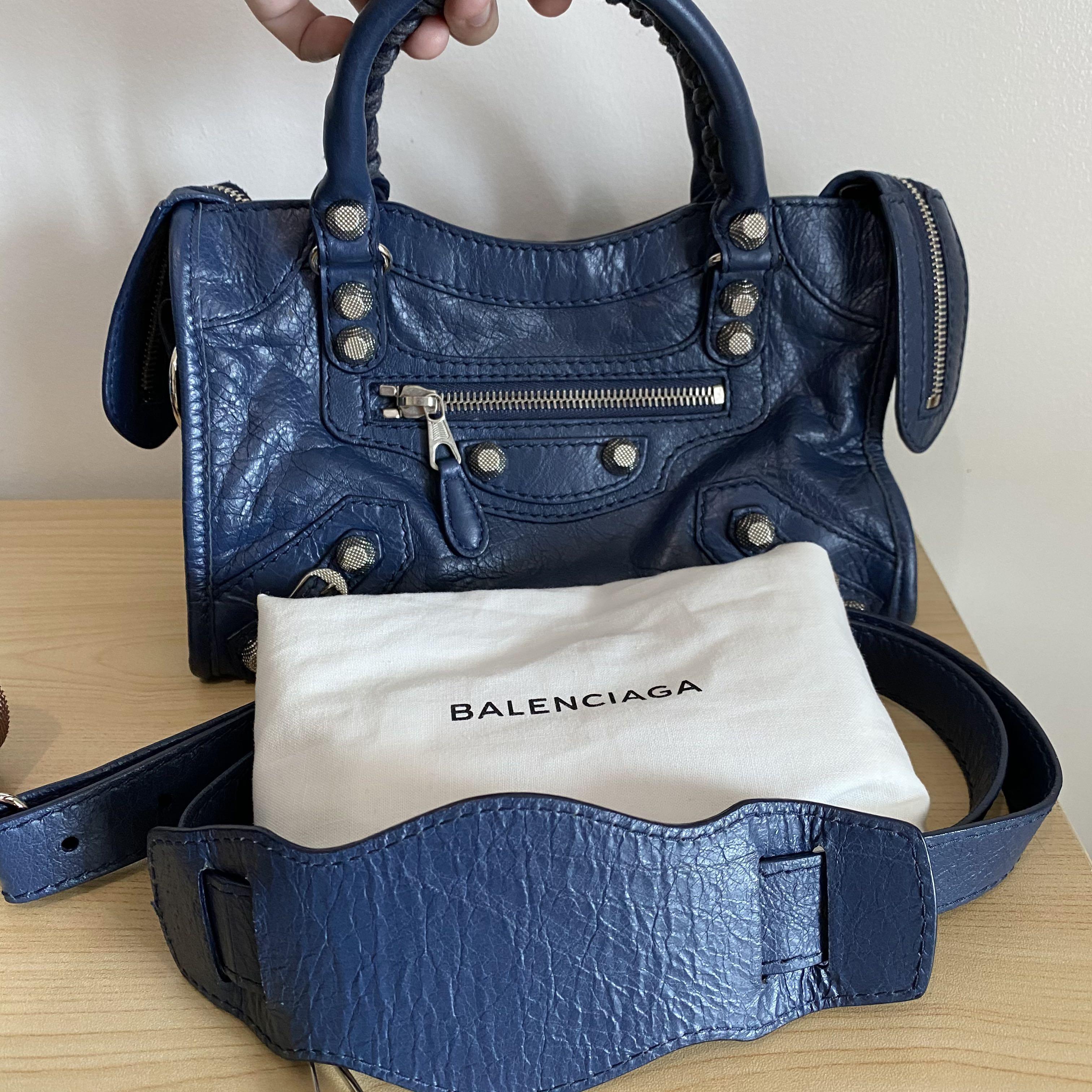 Balenciaga Mini Silver Hardware Giant 12, Luxury, Bags & Wallets Carousell