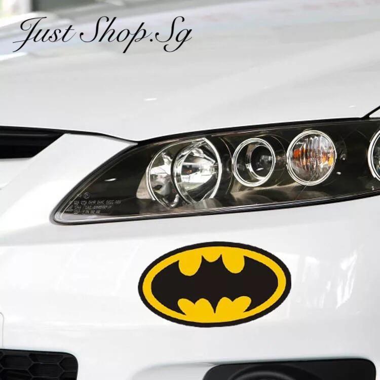 Batman Logo Car Sticker, Hobbies & Toys, Stationery & Craft, Art & Prints  on Carousell