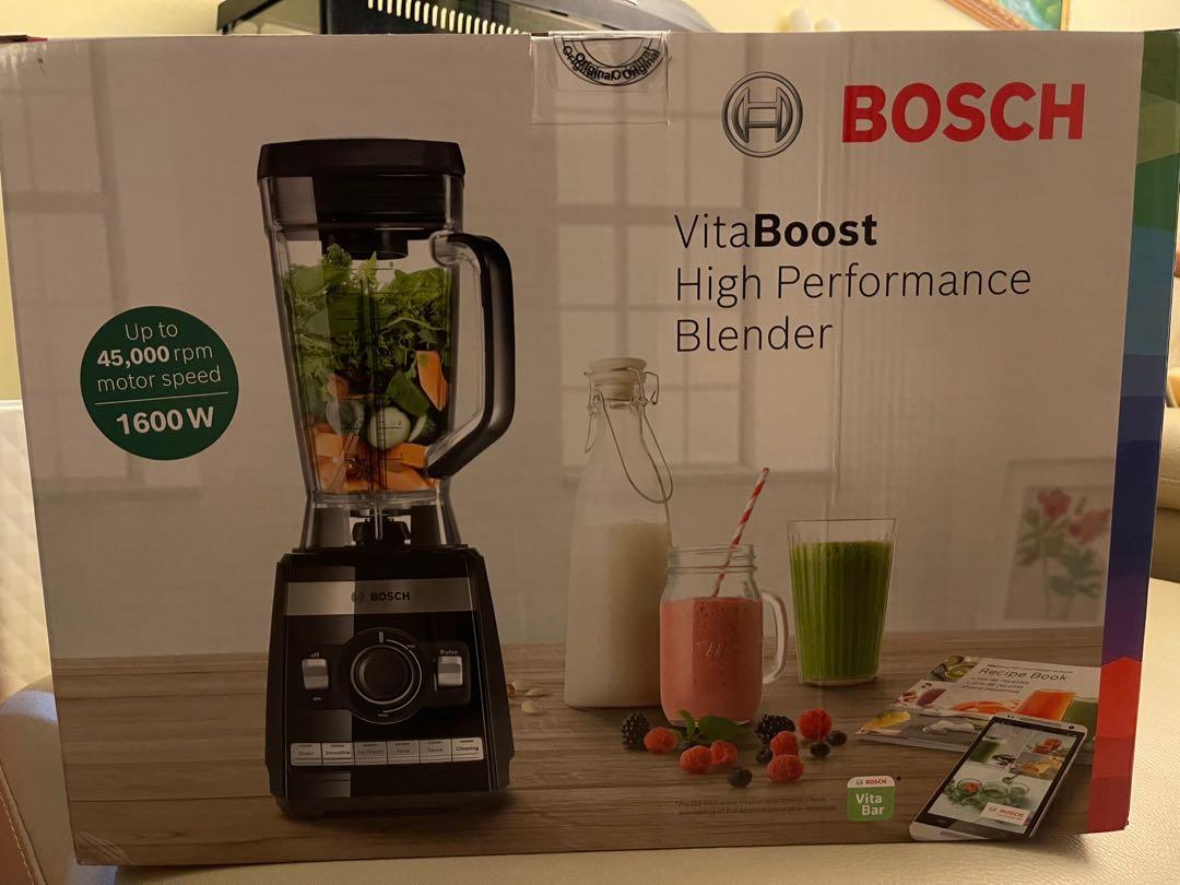 reduced to clear** BNIB Bosch Vitaboost High Performance Blender 1600W, & Home Appliances, Kitchen Appliances, Juicers, Blenders & Grinders on Carousell