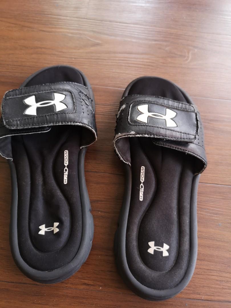 Boys Under Armour Memory foam slides Men s Fashion Footwear