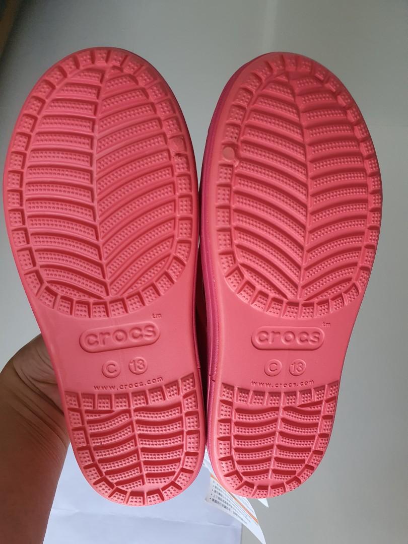 Girls crocs size 13 hot sale