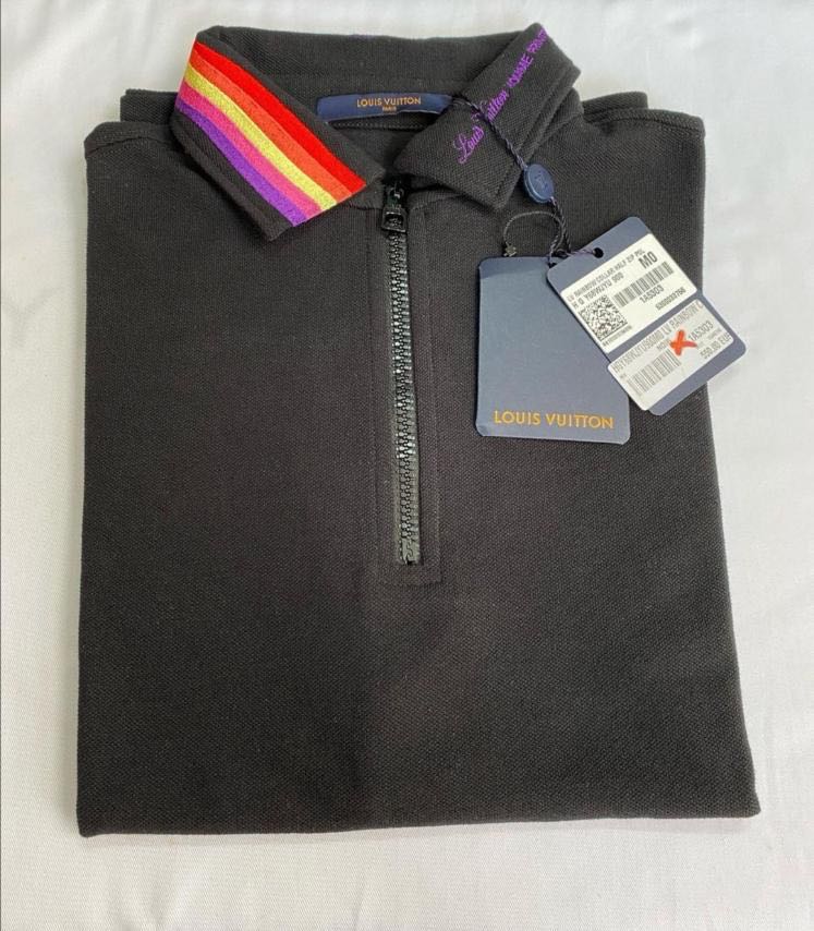 Imported Louis Vuitton Rainbow Polo💚, Men's Fashion, Tops & Sets, Tshirts  & Polo Shirts on Carousell