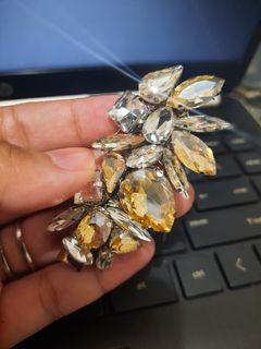 Bridal Hairclip made of Swarovski Crystals and Rhinestones