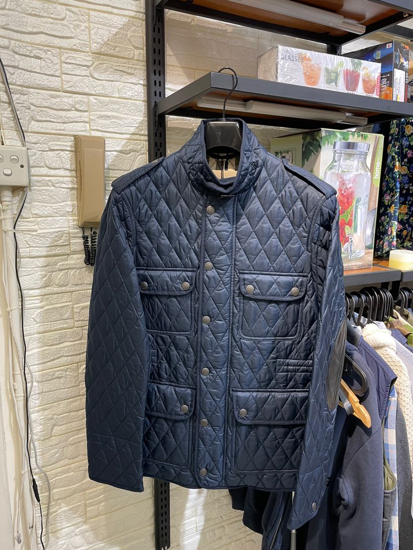 Burberry russell quilted jacket discount