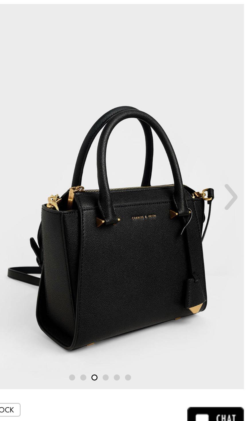 Charles Keith city structured trapeze Bag Women s Fashion Bags