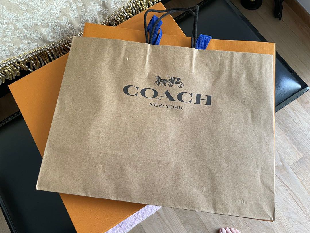coach paper bag 2021