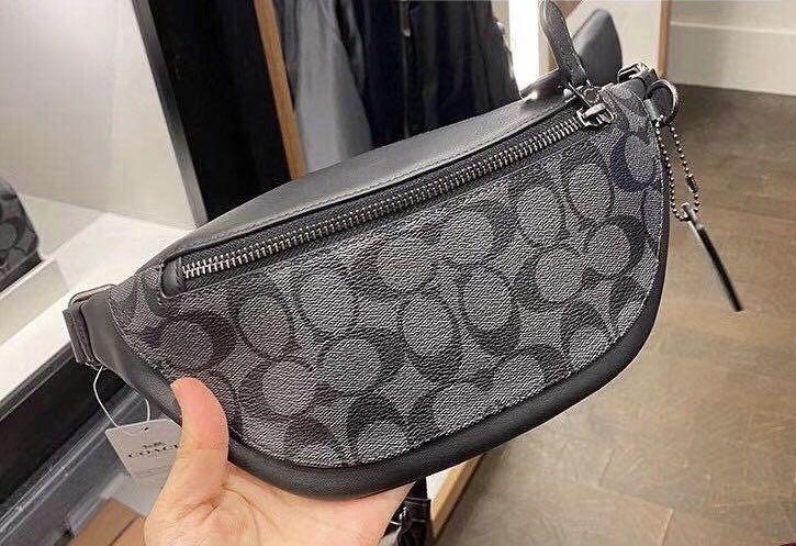 coach warren mini belt bolsa