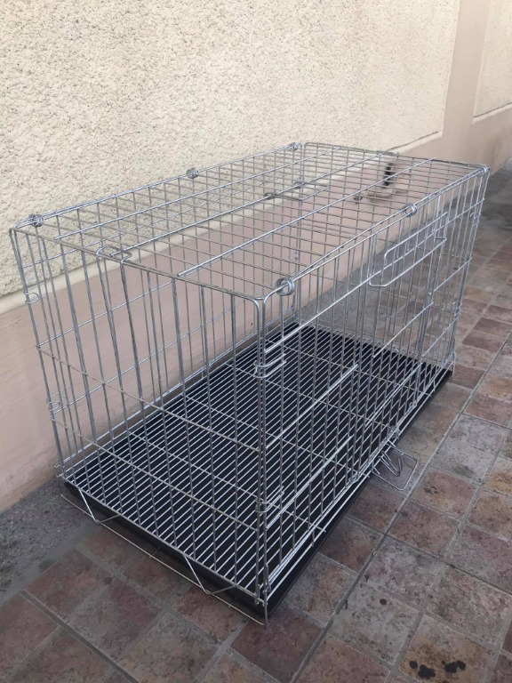 Collapsible Galvanized Pet Cage Pet Crate Dog Cage