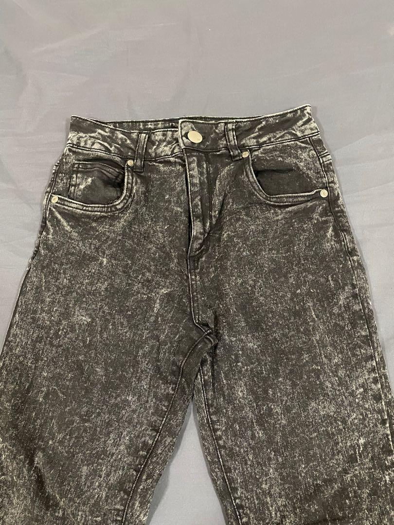 Cotton On Acid Wash Pants Women S Fashion Clothes Pants Jeans Shorts On Carousell