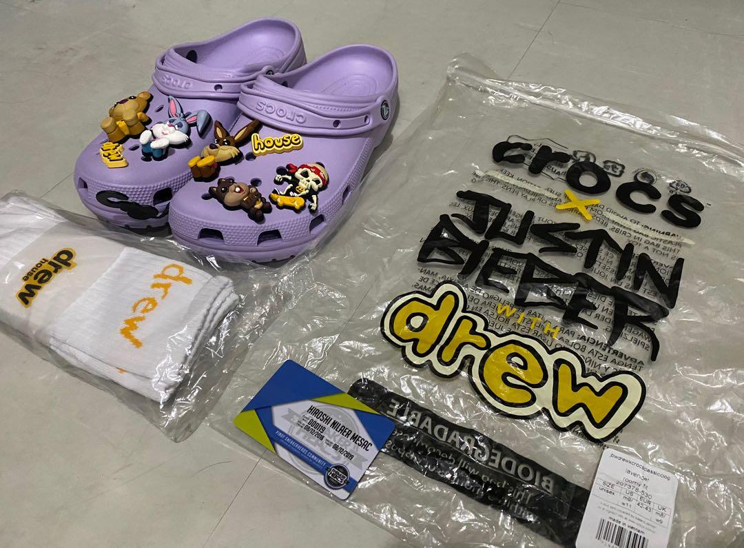 Crocs x Justin Bieber Drew House Classic Clog 2 Lavender with Drew