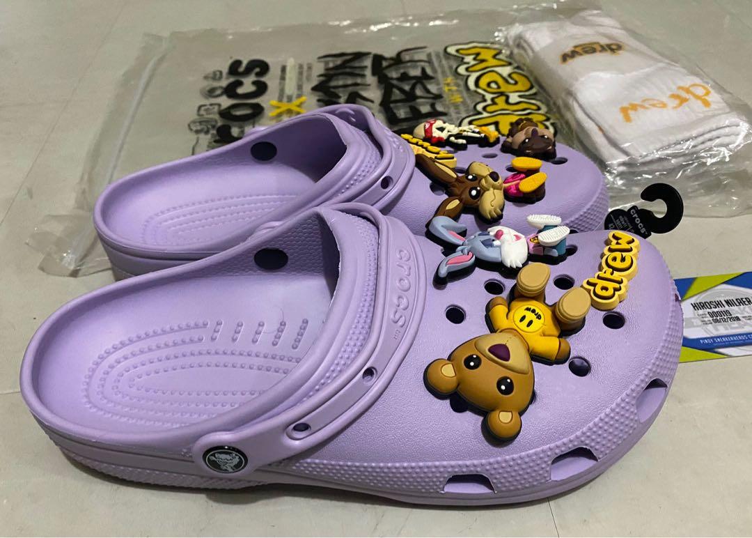Crocs x Justin Bieber Drew House Classic Clog 2 Lavender with Drew